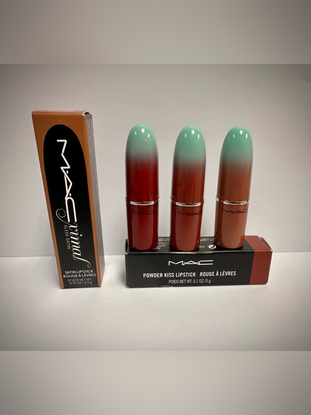 MAC Lipstick Bundle! 5 new lipsticks in 5 different shades.